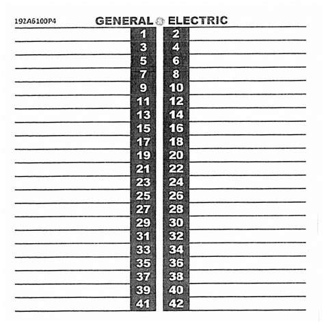 electrical breaker box template|breaker box label template pdf.